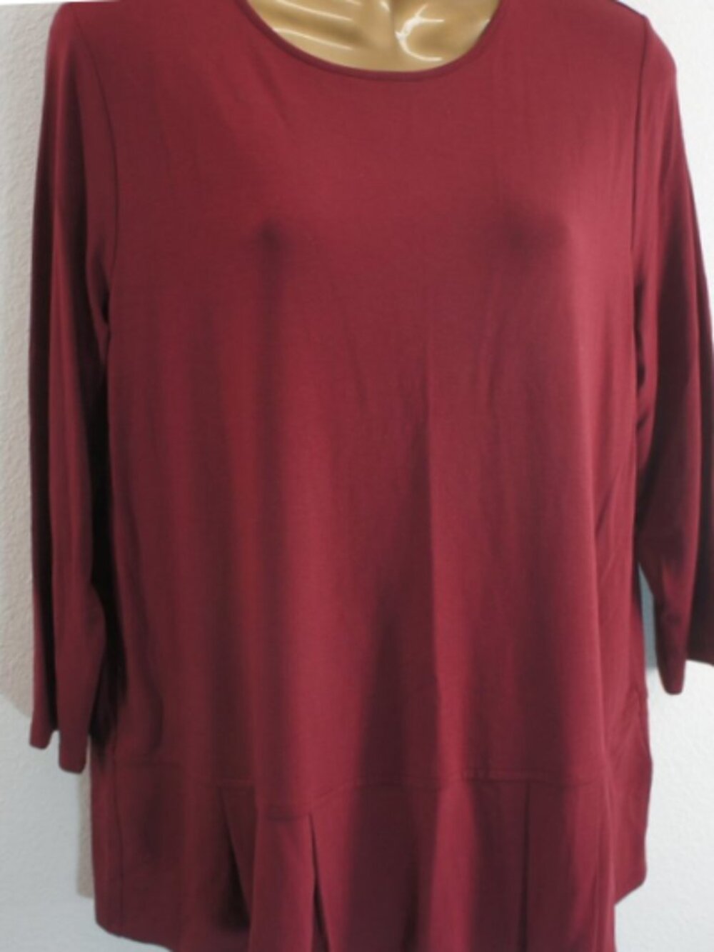 J. Jill Wearever Pleated Top size M